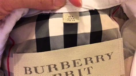 burberry trench coat serial number check|Burberry coat authenticity check.